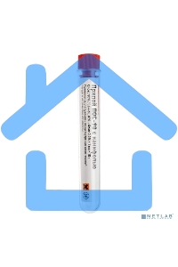 Припой с канифолью ПОС-90 Rexant, 10 г, Ø1.0 мм, (олово 90%, свинец 10%), колба