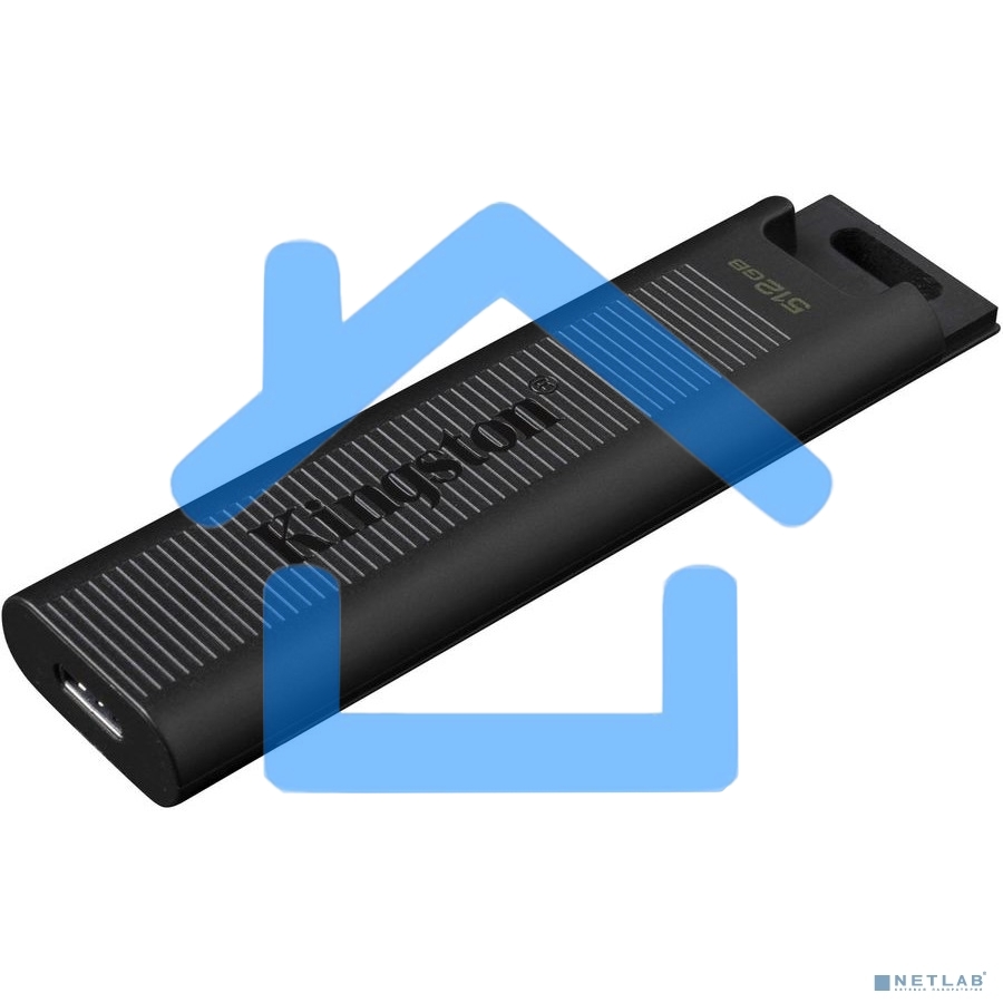 Флешка USB R/W Kingston 512Gb DataTraveler Max <DTMAX/512Gb>, USB3.2, up to 1000/900MBs черный