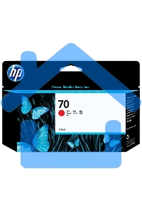 Картридж струйный HP №70 C9456A красный для HP DJ Z2100/Z3100 (130мл)