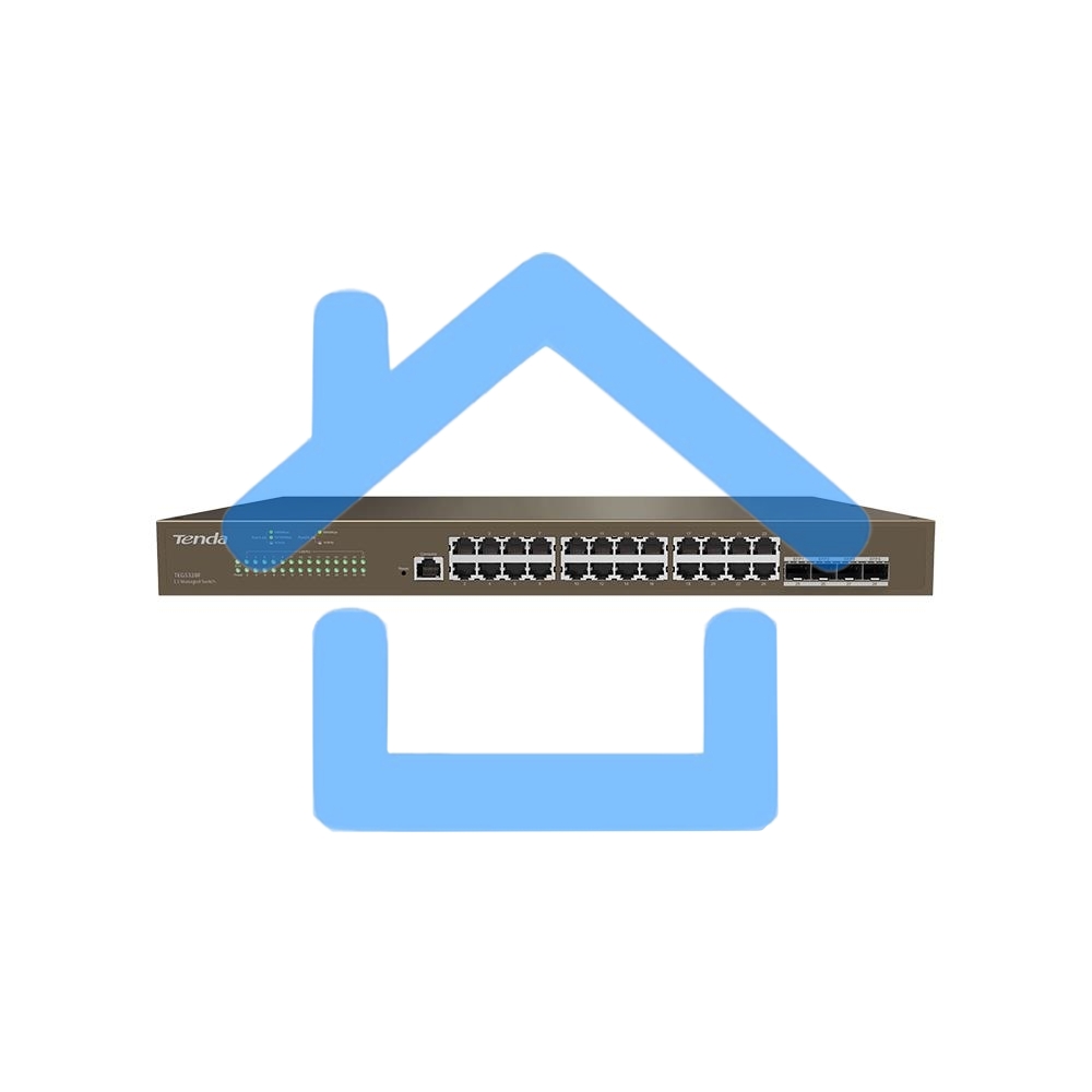 Коммутатор TENDA TEG5328F 24PORT 1000M 4SFP