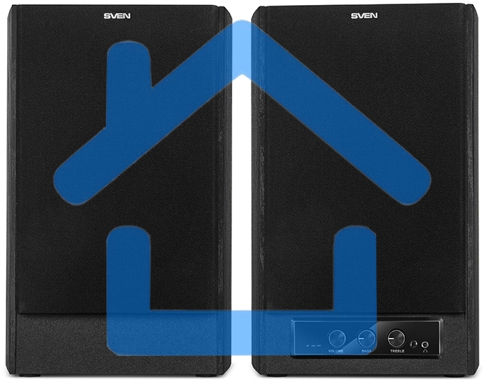 Акустическая система SVEN АС MC-30, черный (200 Вт, Bluetooth, пульт, Optical)
