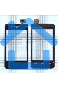 Сенсорное стекло (тачскрин) для Fly IQ436i ERA Nano 9, черное