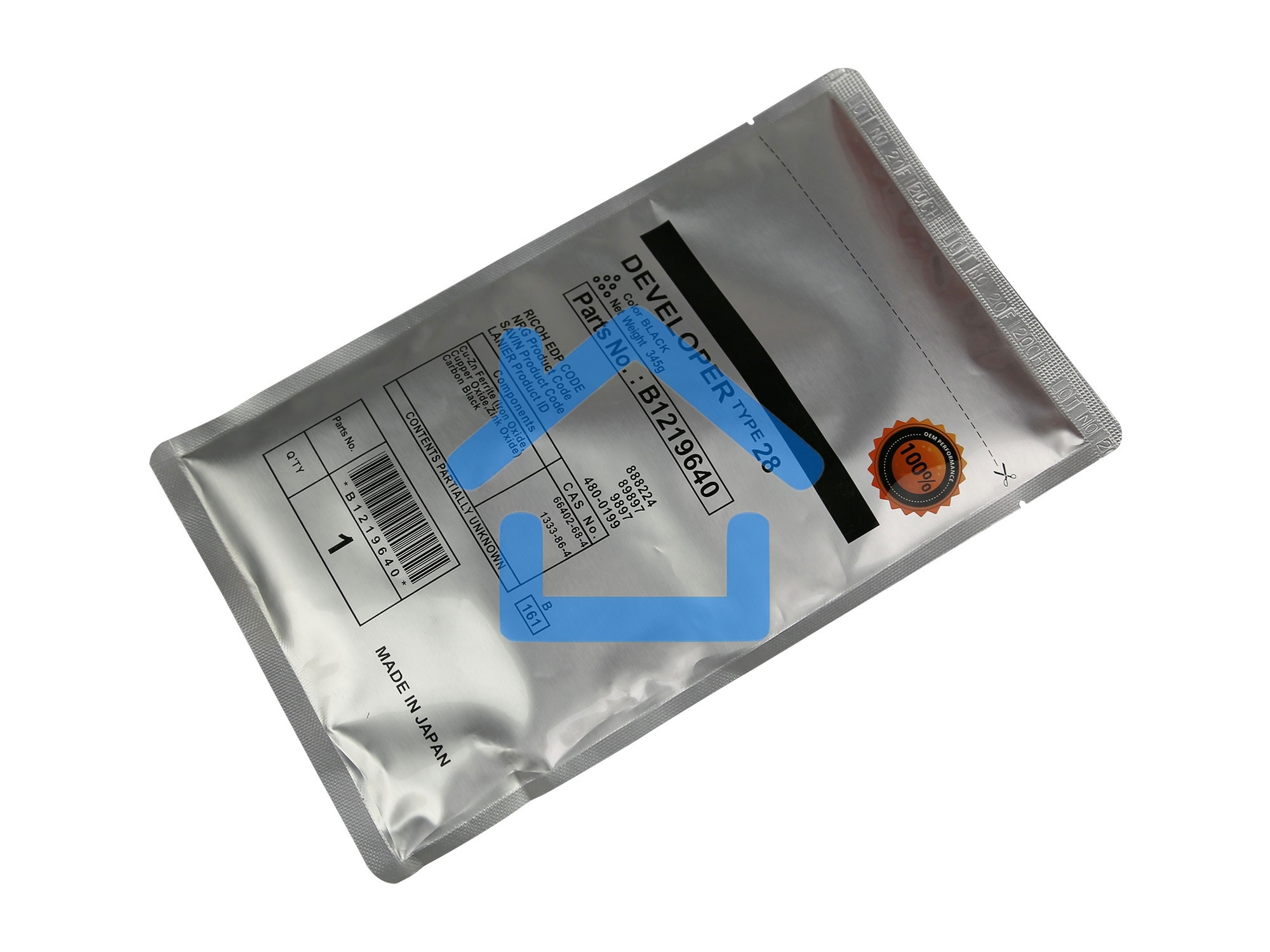 Девелопер Cet CET6794N для Ricoh Aficio 1015/2015/1022/2022 MP1500/1600/2000/2001/2501/2500/2510 60000стр.
