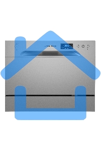 Посудомоечная машина Maunfeld MLP-06DS, серый, 55 см, 6 компл., 49 дБ, класс A+