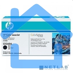 Картридж лазерный HP CE260A черный CLJ CP4025/CP4525 (8500стр.)