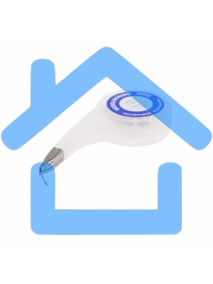 Оплетка для удаления припоя Rexant, медная, 3.0 мм x 1.5 м, диспенсер