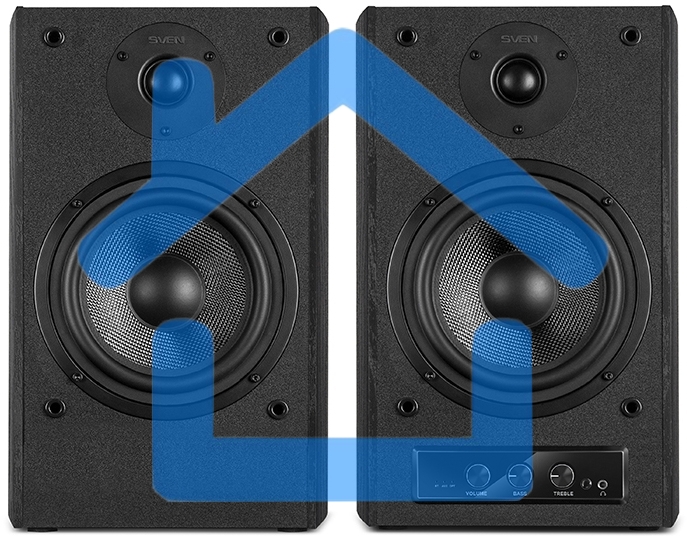Акустическая система SVEN АС MC-30, черный (200 Вт, Bluetooth, пульт, Optical)