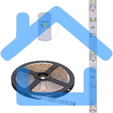 Лента светодиодная 5 м 12 В 2835 2700 К IP65 60 LED/м для БП с клеммами LAMPER