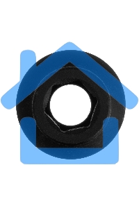 Головка ударная шестигранная, 10 мм, 1/2