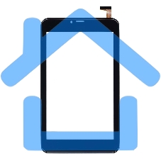 Сенсорное стекло (тачскрин) PXPX070519A041. черное