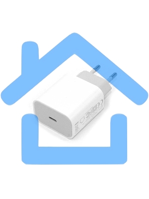 Блок питания (сетевой адаптер) 5V 3A / 9V 2A18W USB Type-C travel OEM