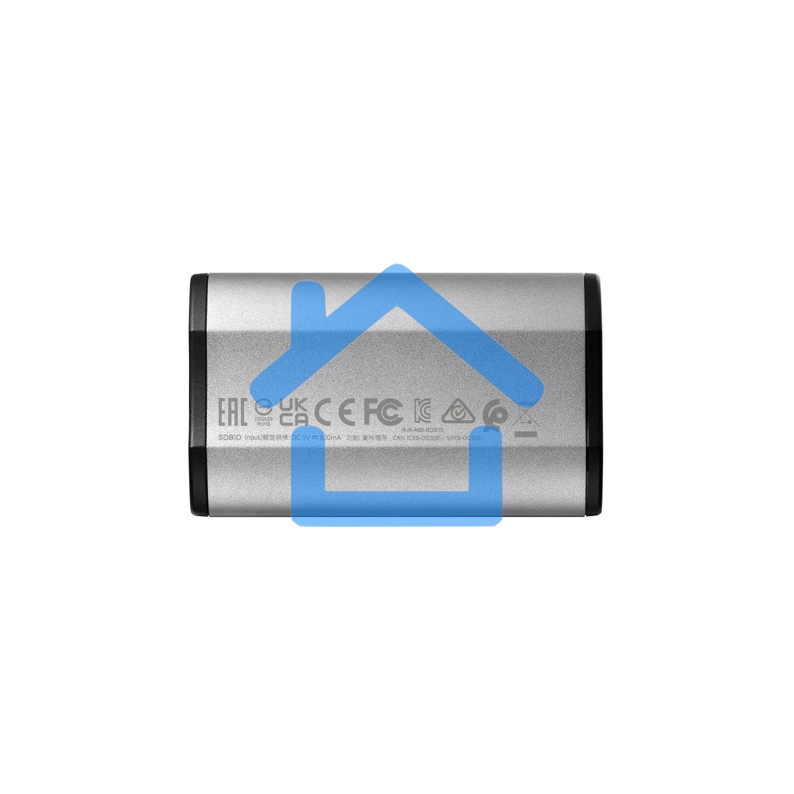 Внешний накопитель SSD   ADATA 2Tb SD810 USB Type-C (2000/2000 Mb/s) metal case grey (SD810-2000G-CSG)