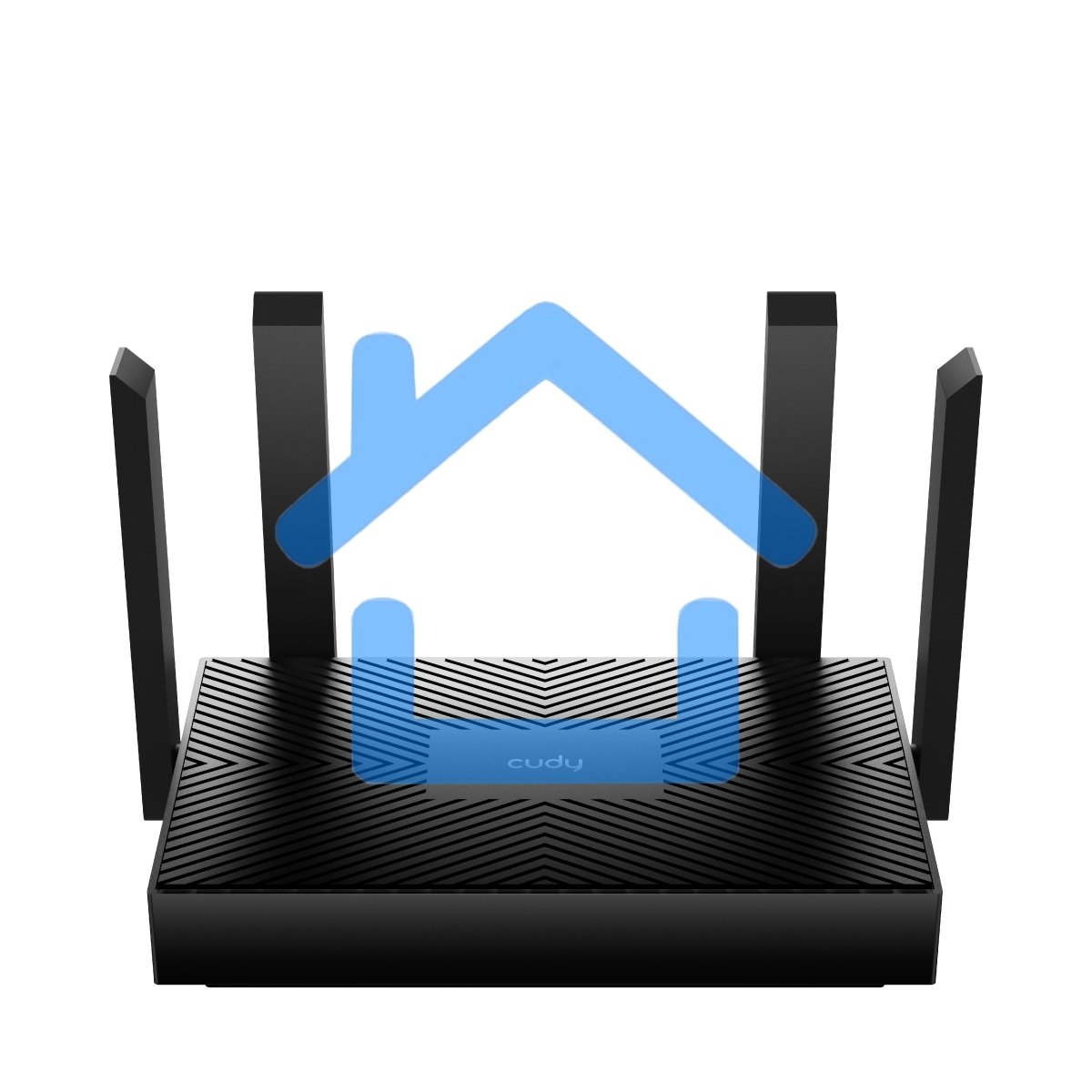 Роутер беспроводной Cudy WR1500 AX1500 10/100/1000 черный