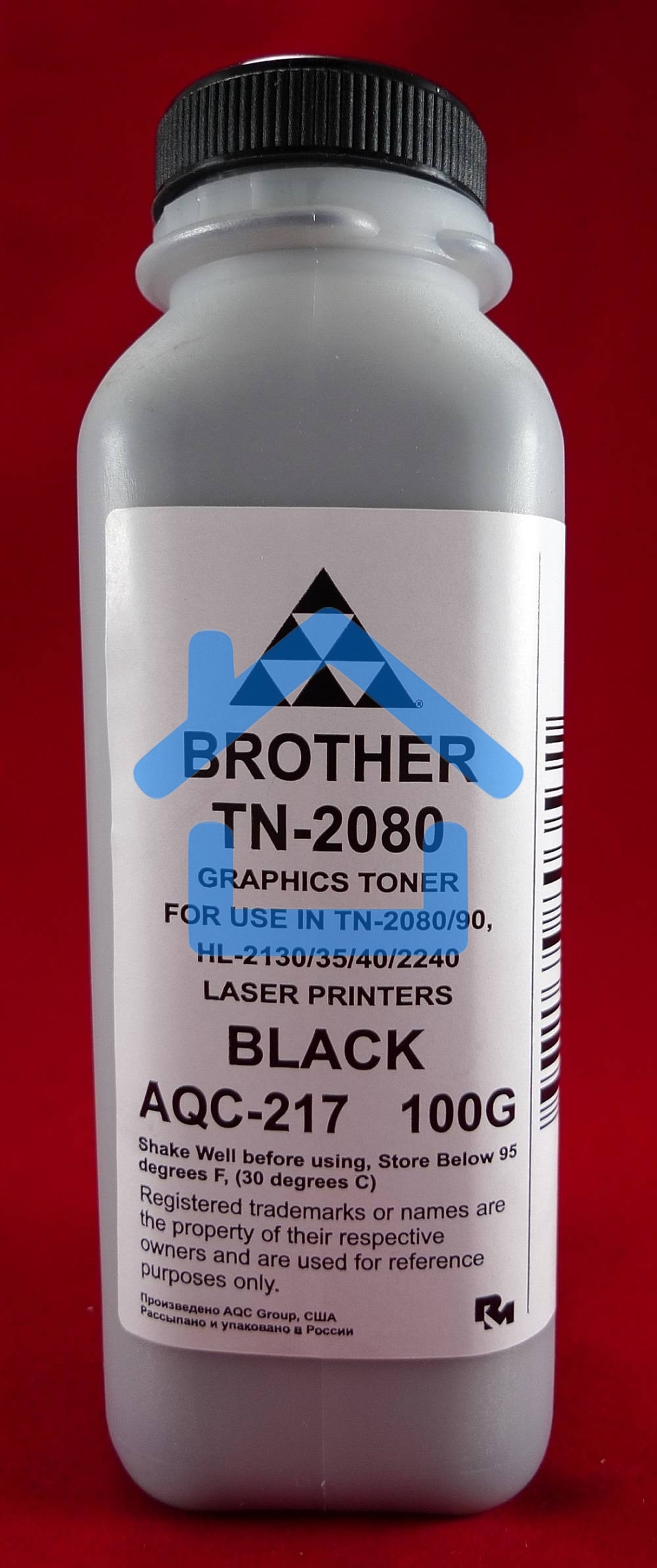 Тонер Brother TN 2080/2090 HL 2240/2140/2130/2132/2135 (фл.100г) AQC- фас.России