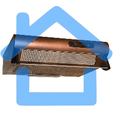 Вытяжка козырьковая Elikor Davoline 60П-290-П3Л медный, 60 см, 290 куб. м/ч, 52 дБ