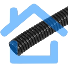 Трубa автомобильная гофрированная ППНг Ø 16,5 мм, разрезная негорючая (бухта 50 м/уп.) Rexant