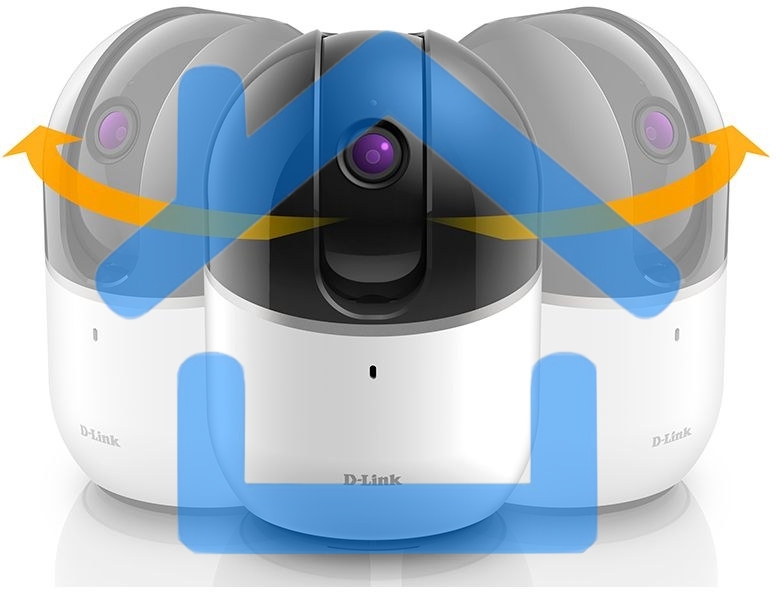 Видеокамера IP D-Link DCS-8515LH/A1A 2.55-2.55мм цветная корп.:белый/черный