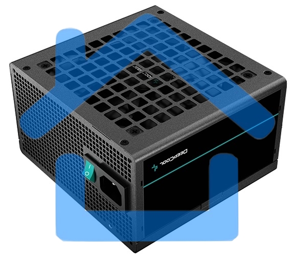 Блок питания Deepcool / GamerStorm PF550, 550Вт, 80 PLUS, 120мм, черный