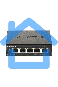 Коммутатор D-Link DGS-1100-05V2/A1A, L2 Smart Switch with 5 10/100/1000Base-T ports.8K Mac address, 802.3x Flow Control, Port Trunking, Port Mirroring, IGMP Snooping, 32 of 802.1Q VLAN, VID range 1-4094, Loopba