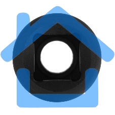 Головка ударная шестигранная, 10 мм, 1/2