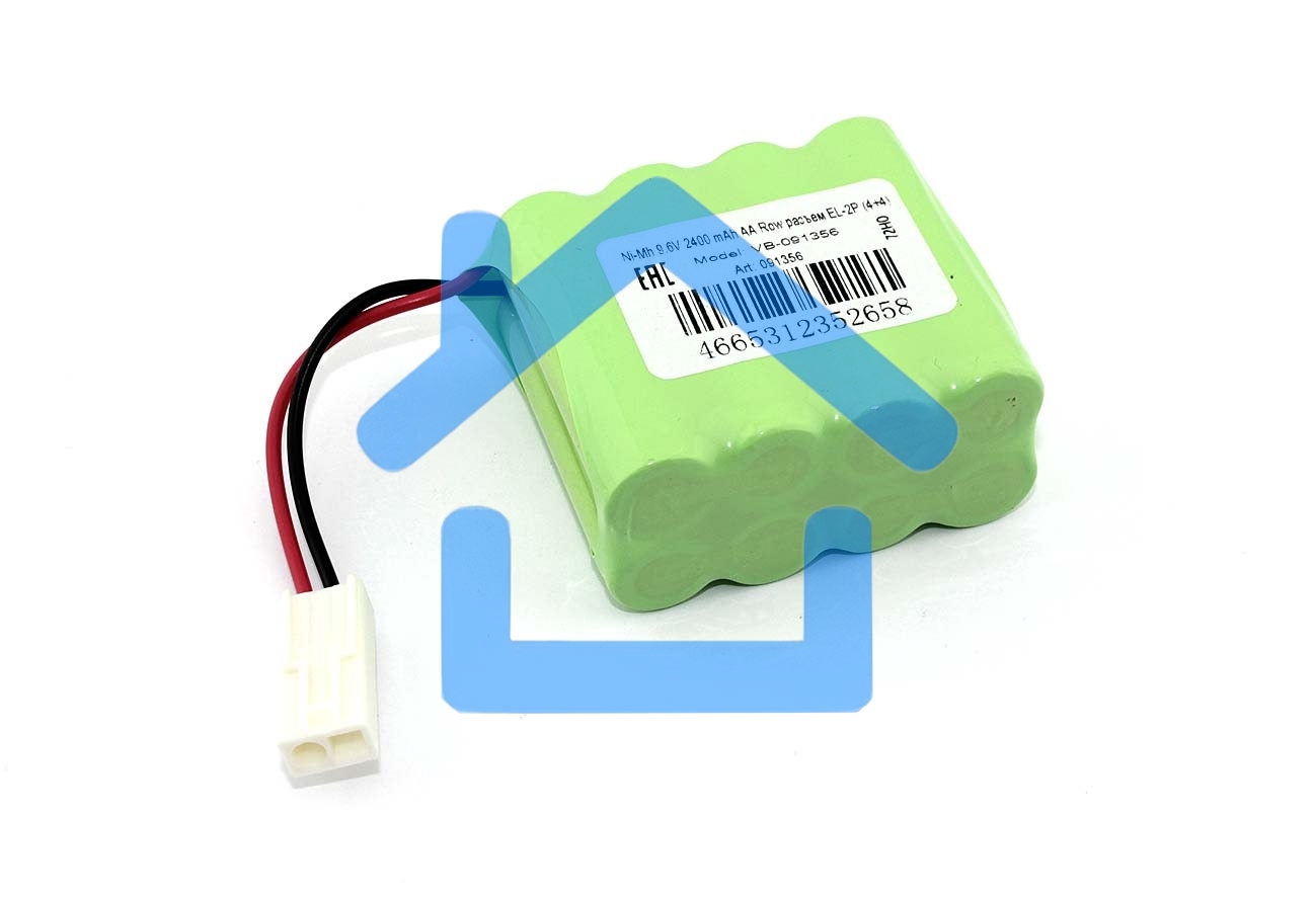 Аккумулятор Ni-Mh 9.6V 2400 mAh AA Row разъем EL-2P (4+4)