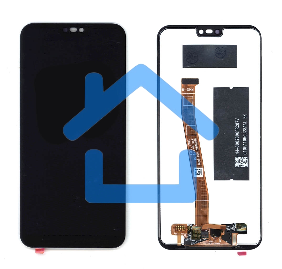 Дисплей для Huawei P20 Lite в сборе с тачскрином (orig lcd), черный