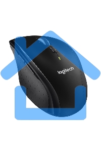 Мышь беспроводная Logitech M705 черный, 1000 dpi, радиоканал, USB, кнопки - 7