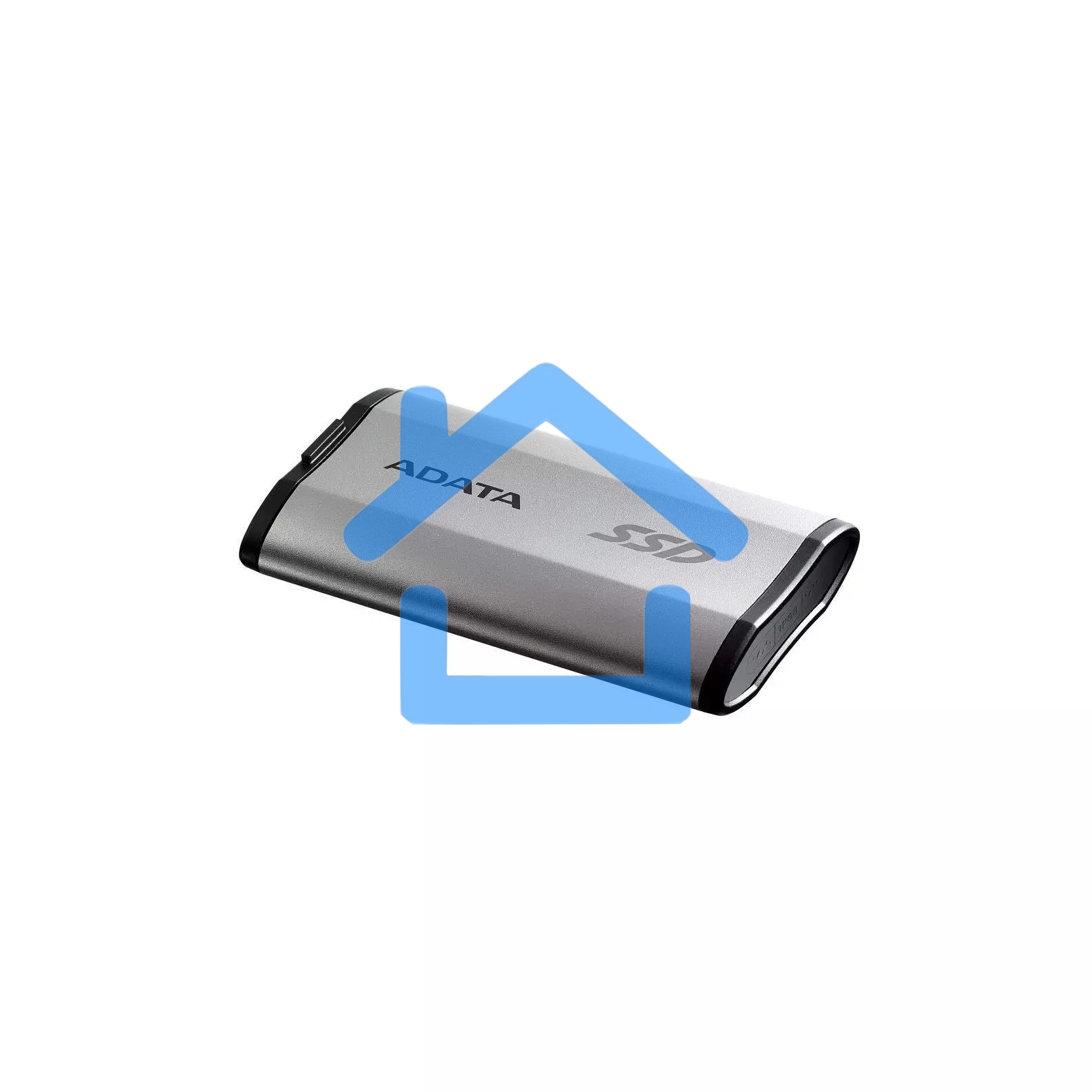 Внешний накопитель SSD   ADATA 2Tb SD810 USB Type-C (2000/2000 Mb/s) metal case grey (SD810-2000G-CSG)