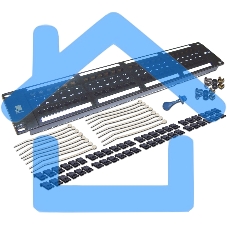 Патч-панель Lanmaster LAN-PPL48U5E 19