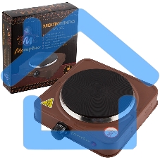 Плитка электрическая Матрена МА-061, коричневый, блин