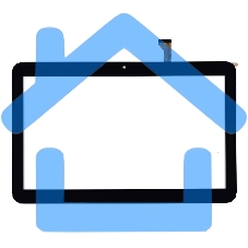 Сенсорное стекло (тачскрин) MJK-PG101-1519-FPC. черное