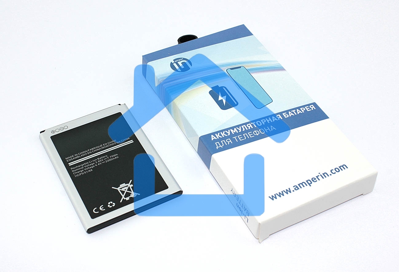 Аккумуляторная батарея Amperin для Samsung Galaxy J1 SM-J120F (EB-BJ120BBE) 1800mAh