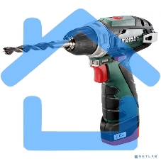 Аккум.дрель METABO PowerMaxx BS (600079550)2х2А·ч в сумке