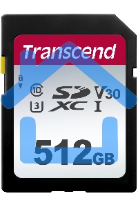 Карта памяти Transcend 512Gb UHS-I U3 SD card