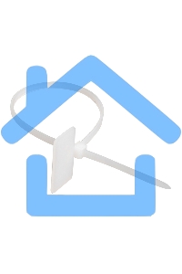 Хомут кабельный ИЭК UHH61-3-200-100 ХП1 3х200 бел. с таб. 25х15 (уп.100 шт)