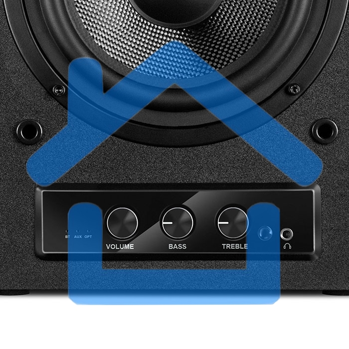 Акустическая система SVEN АС MC-30, черный (200 Вт, Bluetooth, пульт, Optical)