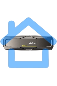 Флешка USB Netac US5 1Tb USB 3.2+TypeC Solid State Flash, up to 550MB/500Mb/s