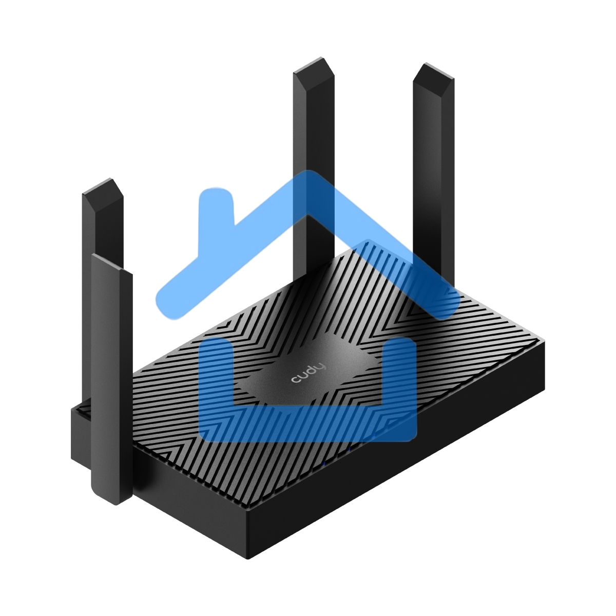 Роутер беспроводной Cudy WR1500 AX1500 10/100/1000 черный