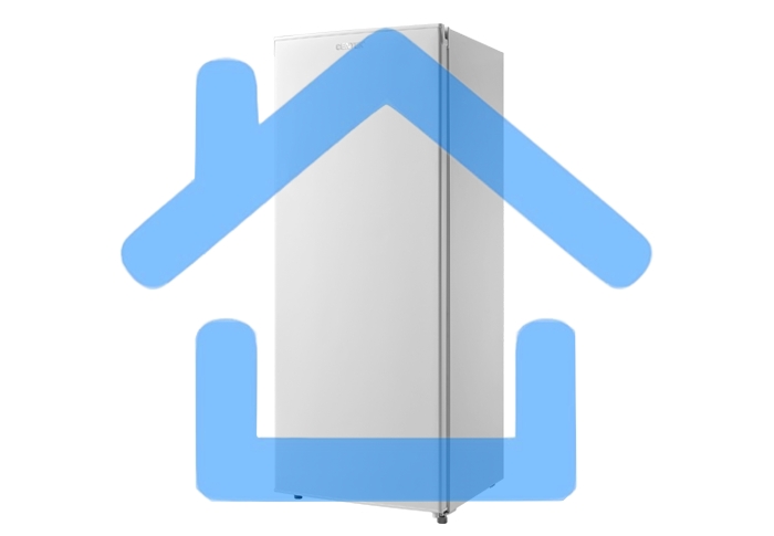 Морозильный шкаф Centek CT-1781, белый, 157 л, 3 ящика