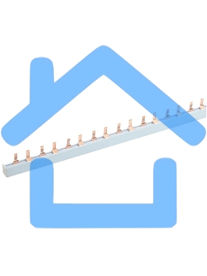 Шина соединительная PIN 2п 100А (дл.1м) IEK YNS21-2-100