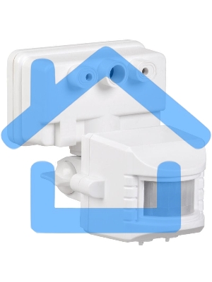 Датчик движения Iek LDD13-019-1100-001 ДД 019 белый, макс. нагрузка 1100Вт, угол обзора 120град., дальность 12м, IP44, ИЭК