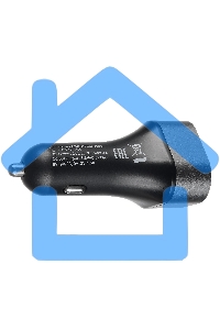 Автомобильное зарядное устройство ACD ACD-C233-X3B черный 23Вт, 3xUSB 1QC+2Smart, 3.6~12В, 3А RTL