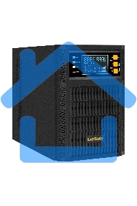 Источник бесперебойного питания On-line ExeGate PowerExpert TL-2000.LCD.AVR.3SH.USB.RS232.SNMP 2000VA/2000W, On-Line, PF=1, LCD, 3*Schuko, RS232, USB, SNMP-slot, встроенные батареи 12V 7.2Ah - 4шт, Tower, металлический корпус, черный