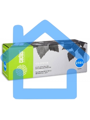 Картридж лазерный Cactus CS-CF210X черный (2400 стр.) для HP LaserJet Pro 200 M251/M276