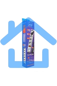 Фильтр-удлинитель Power Cube B 5,0 м 5 розеток (серый) 10А/2,2кВт