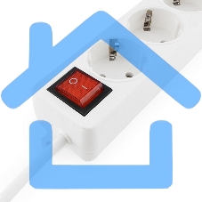 Сетевой фильтр Гарнизон ELB-G3-W-3, 3 евророзетки с выключателем и заземлением, допустимый ток 16А, длина 3м.