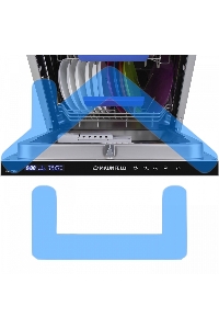 Встраиваемая посудомоечная машина Maunfeld MLP-08IMR, черный, 44.5 см, 10 компл., 47 дБ, класс A++