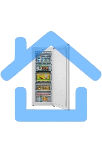 Морозильный шкаф Centek CT-1781, белый, 157 л, 3 ящика