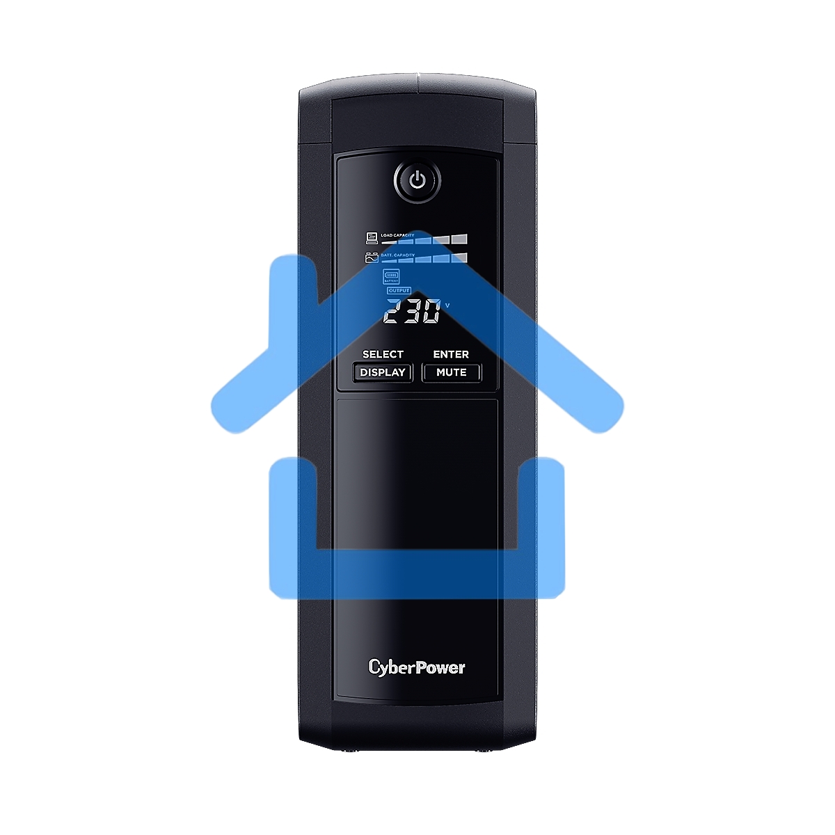 Источник бесперебойного питания UPS CyberPower VP1600EILCD Line-Interactive 1600VA/960W USB/RS-232/RJ11/45 (4 + 4 IEC С13)