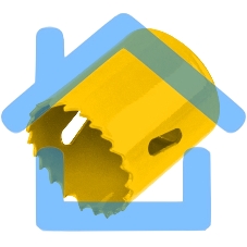 Коронка Bimetal KRANZ 86 мм